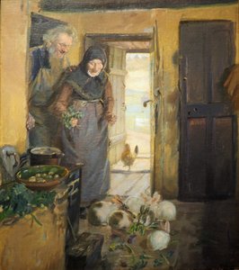 Öreg pár nyúl